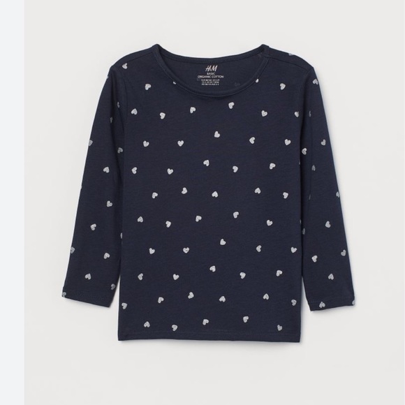 H&M- Long-sleeved cotton top - Picture 1 of 3
